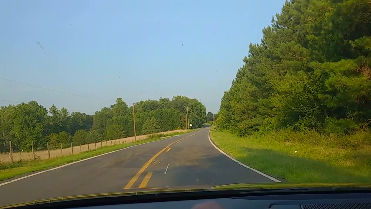Driving across NC