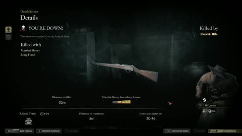 Fire ammo doesnt pen, lag killed me.