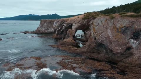 🌊 Coastal Rock Ambience | 1 Hour Soothing Documentary Music for Sleep & Relaxation