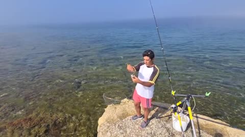 fishing with bobbit worm, e la uso sulla nuova canna da pesca_part3