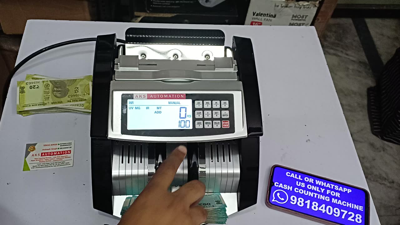 Top Currency Counting Machine Dealers in Patel Nagar, Delhi