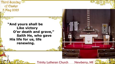Cross-Stream from Trinity: 3rd Sunday of Easter | The Hand of the Lord Who Made Breakfast
