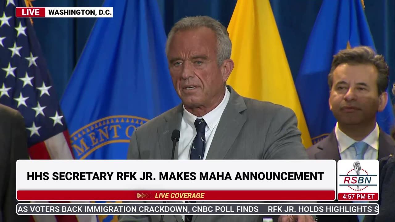 FULL SPEECH: HHS Secretary Robert F. Kennedy Jr. Makes a Big Announcement - 4/22/25