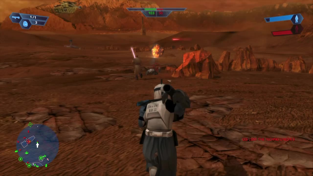 Star Wars Battlefront gameplay