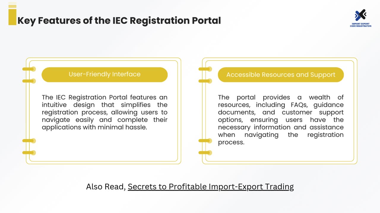 IEC Registration