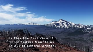 (4K UHD) HIKING HIGHLIGHTS - The Edge of Glory @ Black Crater Summit! | Three Sisters Wilderness