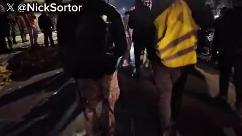 Minneapolis rioters successfully BROKE OPEN a weapons locker in a federal vehicle and STOLE A RIFLE