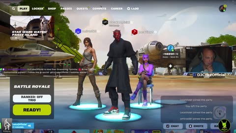 🔴 #Live [GR/EN] 🎮: Fortnite dike mu!!! | Follow me @ social: @DJCokeOfficial | !addme !social |