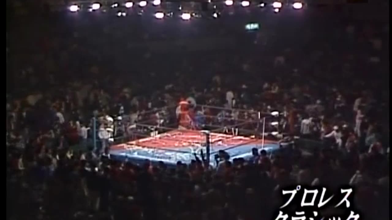 NWA AJPW Bruiser Brody and Stan Hansen vs Terry & Dory Funk Jr - Dec 08 1984