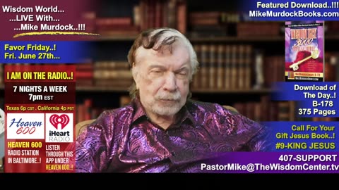 Re-Air: Wisdom World LIVE With Mike Murdock..!!!