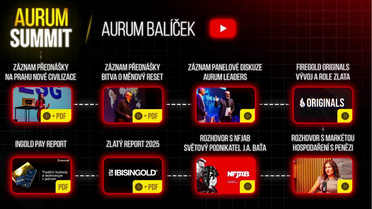 Je zlato nová forma svobody proti bankám a státu?