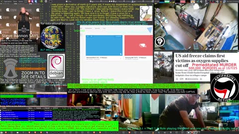 LIVE CAMS of ADHD Schizophrenic. Music Suno AI n matt Rap. Music about A.I.