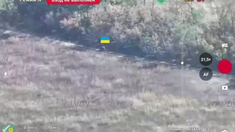 Ukrainian Motorcyclist Ran Over a Mine
