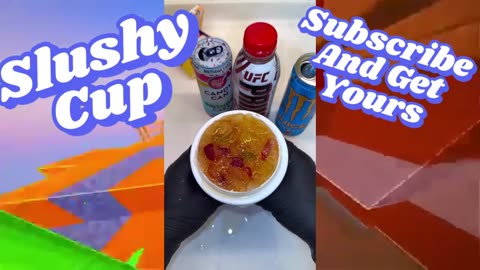 Mix Of Everything + Gummies Slushy!!! AMAZING!!!