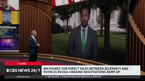 Trump discusses possible security assurances for Ukraine.
