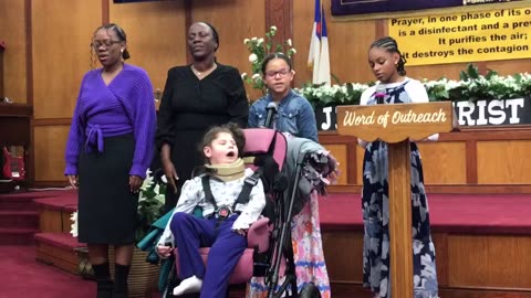 Joy Anna Praising GOD