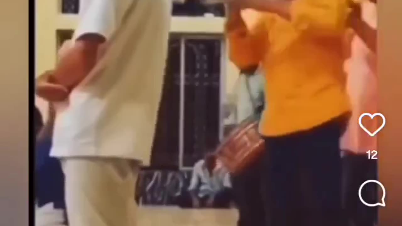Radical Hindus entered a mosque and played band in attempt to disrupt the Muslim prayer