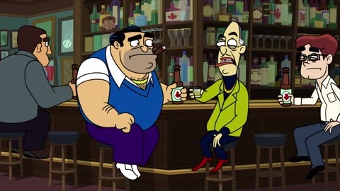 Fugget About It - Jimmy & Cheech in the Bar