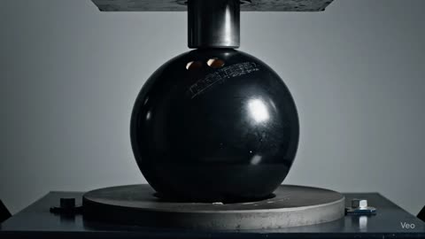 Smashing the bowling ball