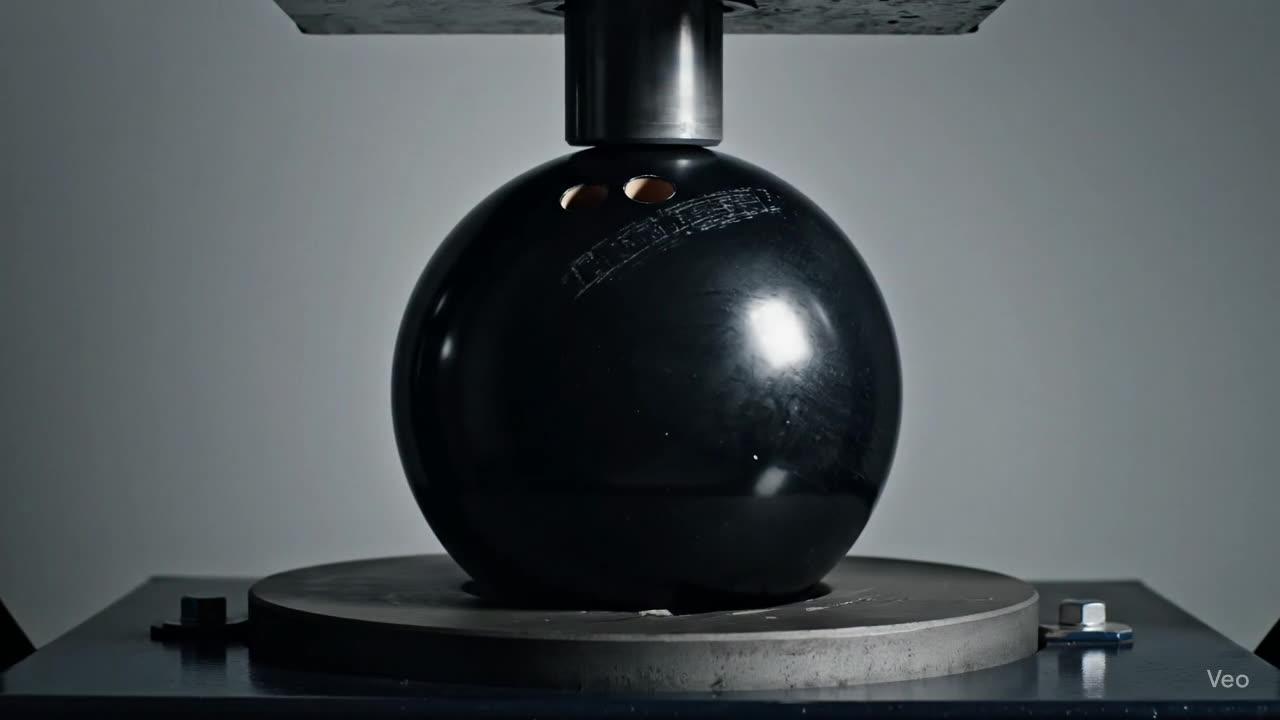 Smashing the bowling ball