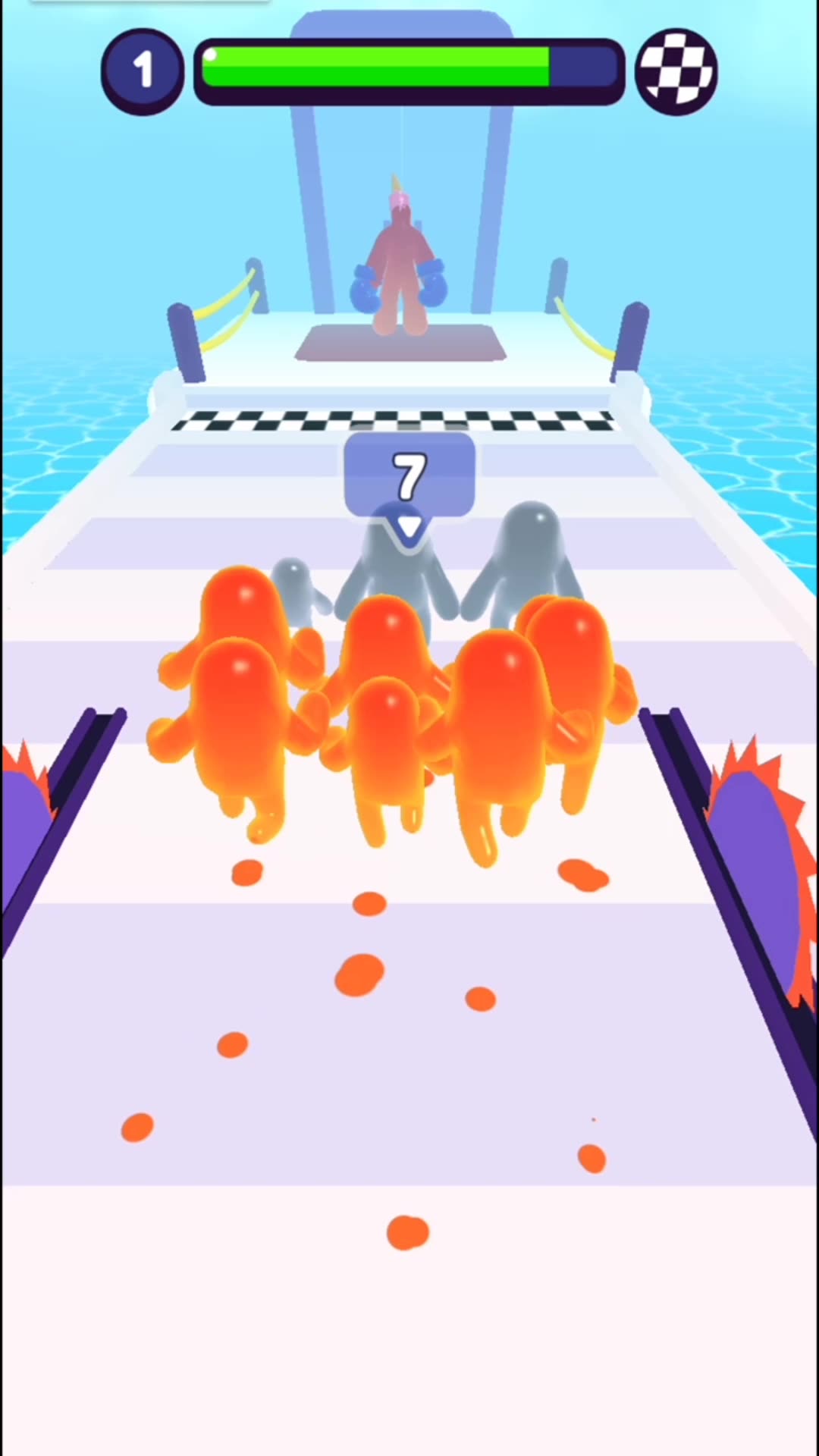 Join Blob Clash 3D Mob Runner Level 1