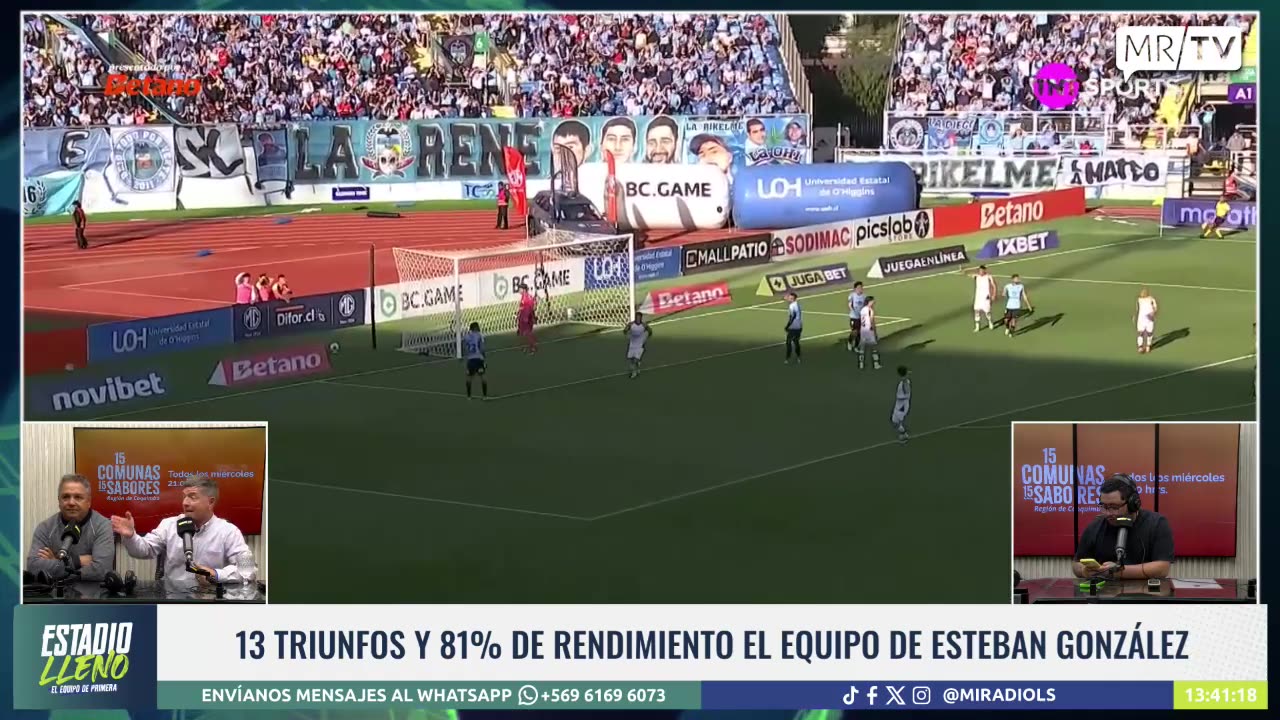 ESTADIO LLENO 27/10/2025