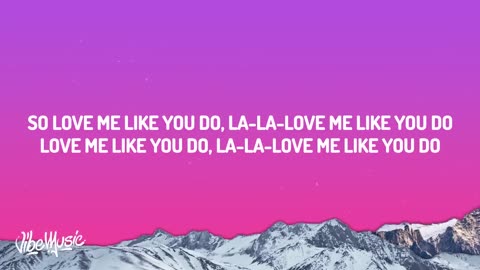 Ellie Goulding - Love Me Like You Do (Lyrics)