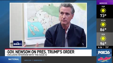 Gavin Newsom just slammed the media