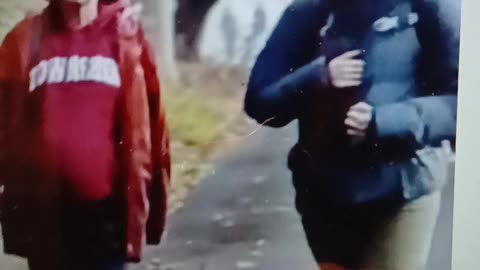 Out abusing dogs & strangers with babes in wombs and back packs in a gang