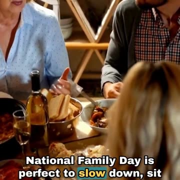 𝗗𝗼 𝘆𝗼𝘂 𝗸𝗻𝗼𝘄 𝘄𝗵𝗮𝘁 𝘆𝗼𝘂'𝗿𝗲 𝗺𝗶𝘀𝘀𝗶𝗻𝗴? 🤔𝙄𝙩'𝙨 𝙉𝙖𝙩𝙞𝙤𝙣𝙖𝙡 𝙁𝙖𝙢𝙞𝙡𝙮 𝘿𝙖𝙮👨‍👩‍👧‍👦