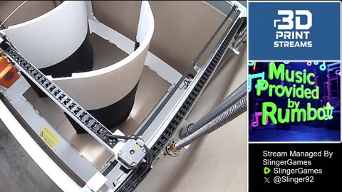 LIVE - Satisfying Large Format 3D Print - 01/29/2026