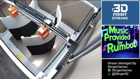 LIVE - Satisfying Large Format 3D Print - 01/29/2026