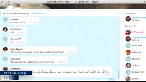 Christian prince Because he is a terrorist