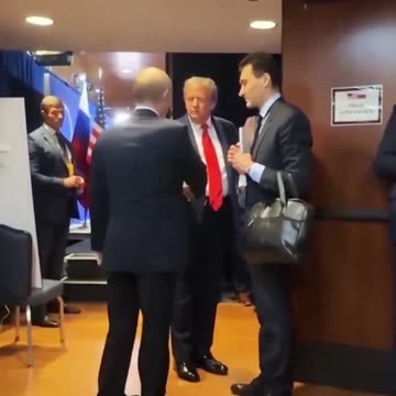 President Donald J. Trump and President Vladimir Putin after a press conference