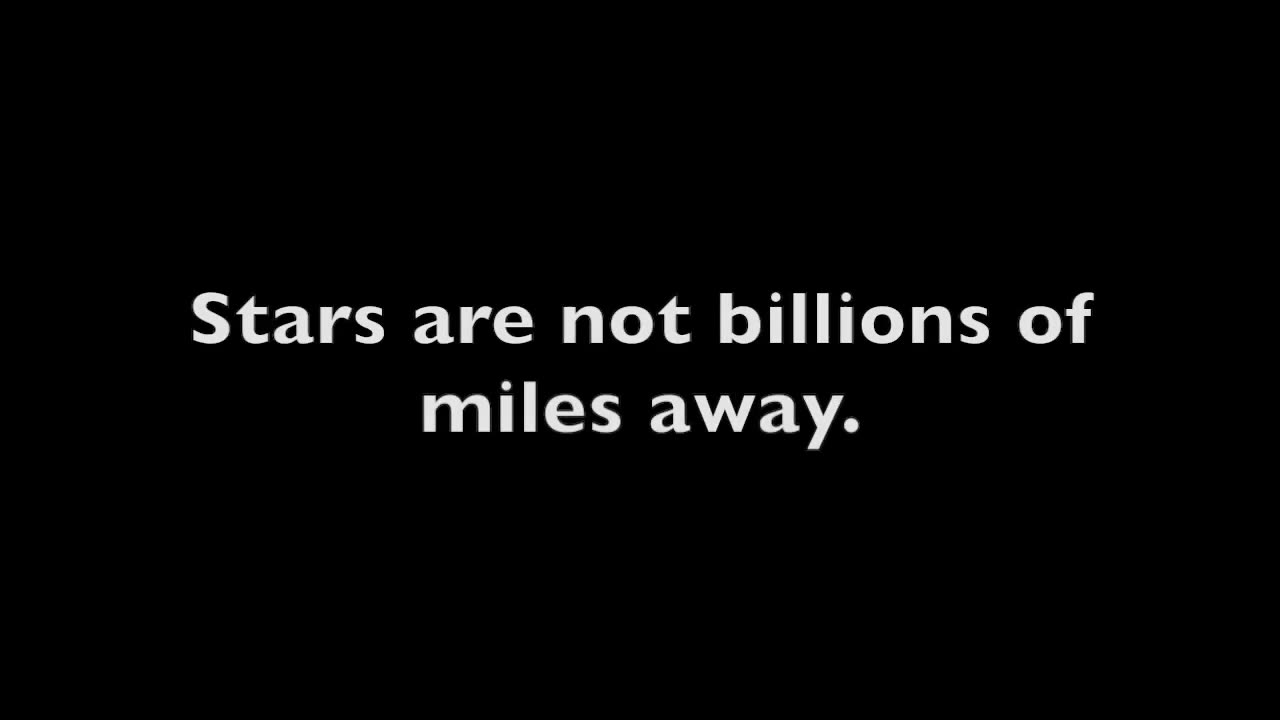 Is "space" liquid? Stars ripple & wave as if under water. Observable Truth