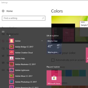 how to automatically pick an accent color from my background