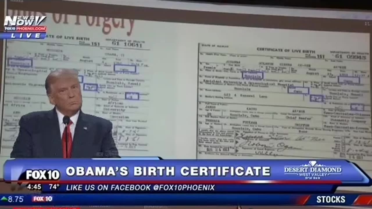 Obama Birth Certificate