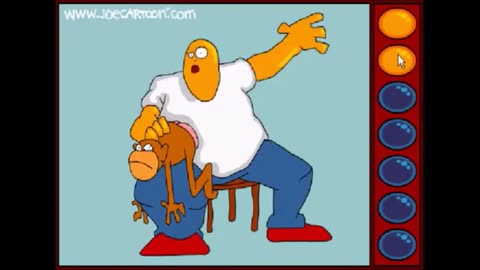 Joe Cartoon: Spank my Monkey
