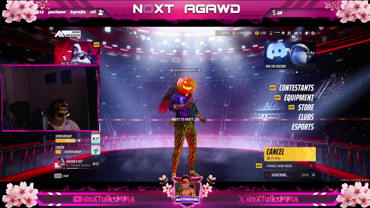 Come hang, chill stream