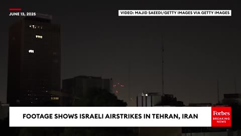 Tehran Under Fire: Iran's Missile Defense Responds to Israeli Airstrikes