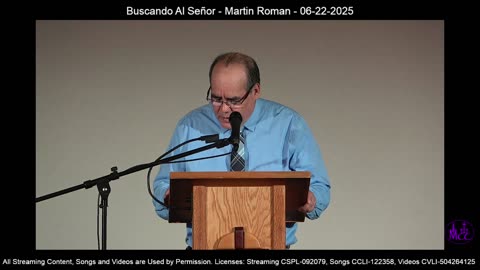 Buscando Al Señor - Martin Roman - 06-22-2025