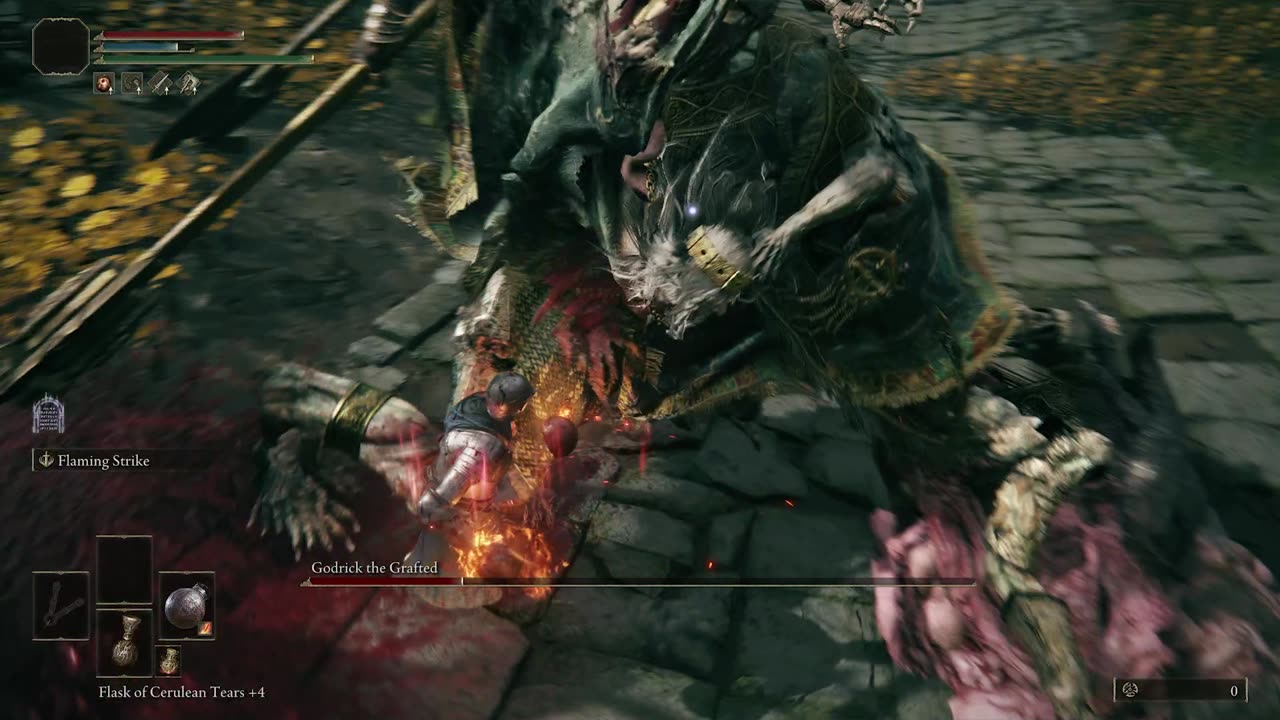 Hitless RL1 Godrick the Grafted (Elden Ring)