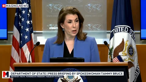 Department of State | Briefing by Spokeswoman Tammy Bruce [LIVE] (May 8, 2025)