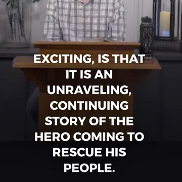 The greatest story ever told has one true hero - Jesus Christ. - Calvary Chapel Fergus Falls