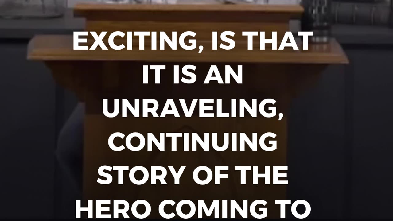 The greatest story ever told has one true hero - Jesus Christ. - Calvary Chapel Fergus Falls