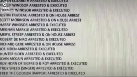 Hollyweird 2016 Arrest & Execution List