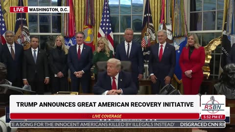FULL EVENT: President Trump Signs The Great Recovery Initiative - 01/29/26