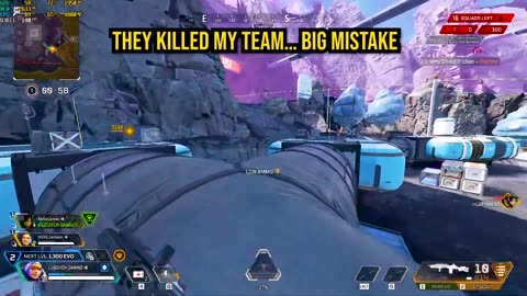 Wattson Clutches the Hot Drop After Team Wipe in Broken Moon with G7 Scout & Nemesis | Apex Legends