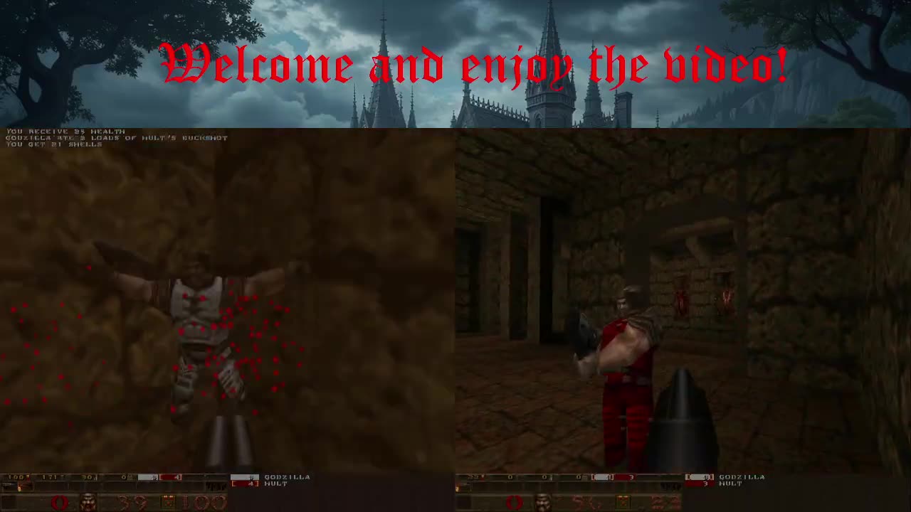 Quake I Hult VS GZ map: place of two deaths