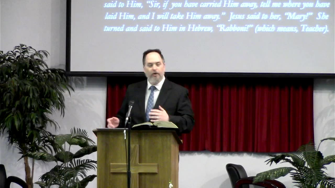 “The Resurrected Jesus Appears” (John 20:11–18)